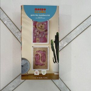 NEW!! Pink Gem-by-Numbers Kit